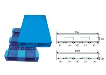 川字底單平麵型卡板65#
